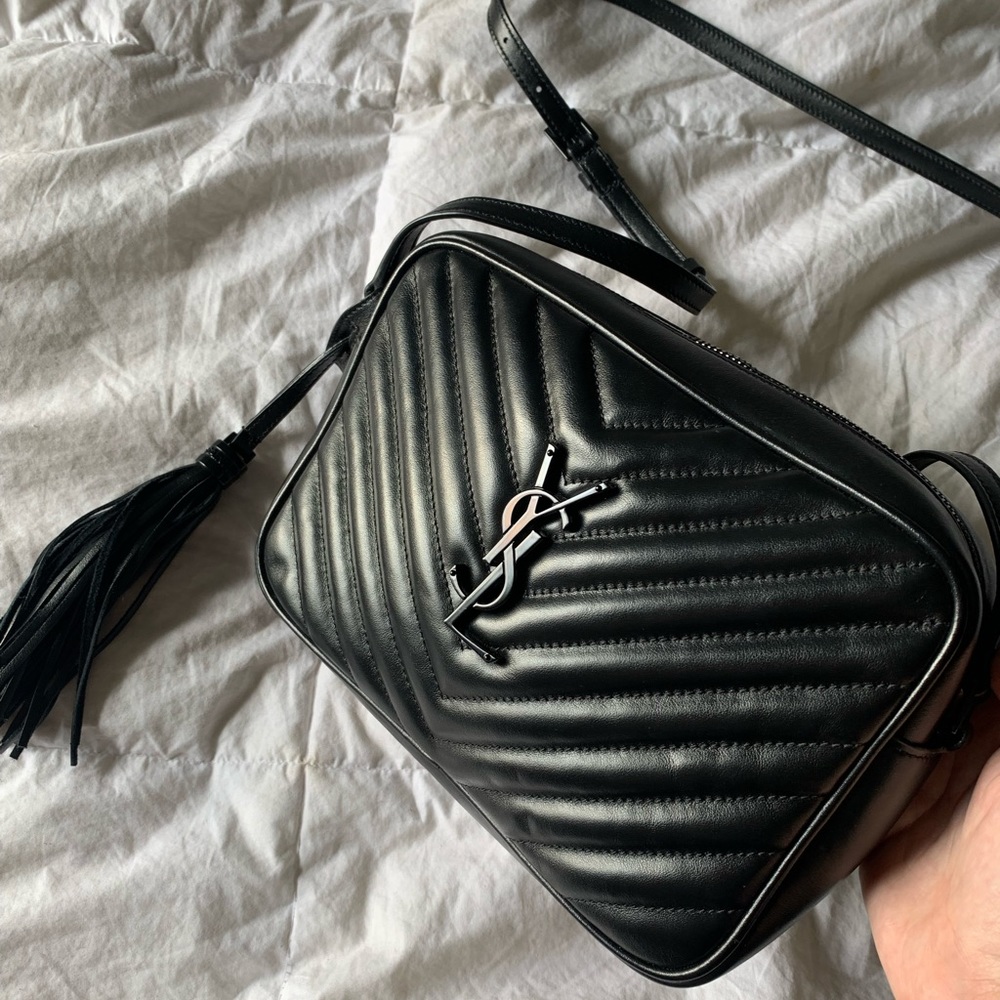 YSL LOU CAMERA BAG IN QUILTED LEATHER NWT